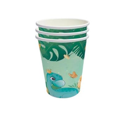 Imagem de CWPJUNDGP Festa de aniversário, copos de papel, pratos de papel, festivais descartáveis locais de festa temática, atmosfera de decoração, utensílios de mesa