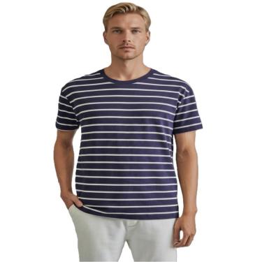 Imagem de Camiseta Malhao Listrado Navy Reserva-Masculino