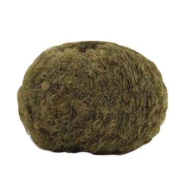 Imagem de Fio de lã macia tricô lã mistura de fios de crochê artesanato 25 g várias cores para bricolage suéteres boneca cachecóis acessórios chá verde
