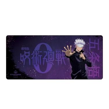 Imagem de Starforge - Satoru Gojo – Tapete de mesa para jogos Jujutsu Kaisen 0 – Mouse e teclado grande estendido