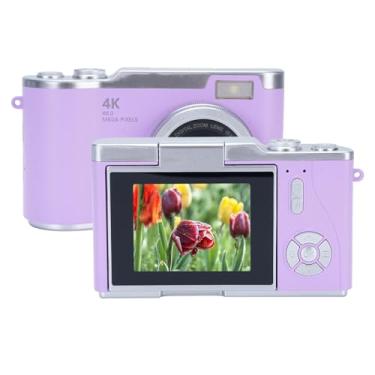 Imagem de EBTOOLS Câmera Digital, Câmera de Vlogging Com Foco Automático de 48MP 1080P Com Tela Giratória de 2,4 Polegadas e Zoom Digital de 18X, para Fotografia e Viagens No YouTube (PURPLE)