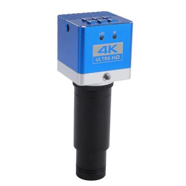 Imagem de Cryfokt Câmera de Microscópio Industrial 4K HD 8.3MP Com Ocular Eletrônica para Análise de Vídeo Em Liga de Alumínio