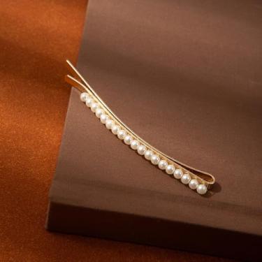 Imagem de Grampos de cabelo para mulheres, presilhas de cabelo pérolas, prendedores de cabelo para casamento, dama de honra, presilhas decorativas, presentes