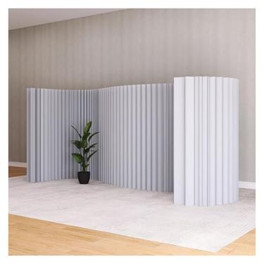 Imagem de Room divider Tela de papel kraft deformável, divisórias de sala de área de lazer de escritório, dobrável e dobrável para armazenamento(5X1.2M/16.4X3.9FT)