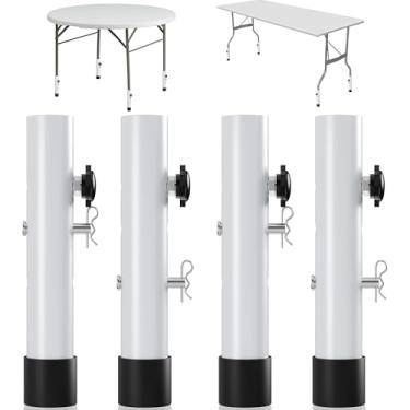 Imagem de Herbert-fty Extensor de mesa dobrável para pernas retas/dobradas, extensores de perna de mesa dobráveis resistentes, elevadores ajustáveis de 4 níveis/alturas - tudo para tratar sua dor nas costas (20