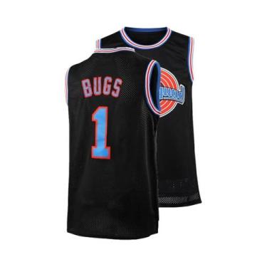 Imagem de Camisa De Basquete Michael Jordan Space Jam Para Meninos  10 Camisetas