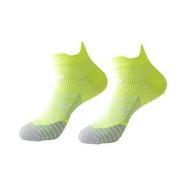 Imagem de Meias De Corrida Unissex Com Almofada Respirável Secagem Rápida Anti B