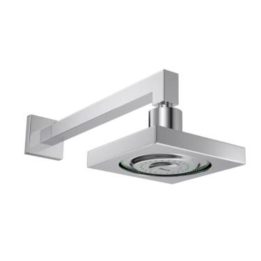 Imagem de Chuveiro Com Tubo De Parede Deca Acqua Plus Quadratta Cromado 1990.C.Ct.Qua