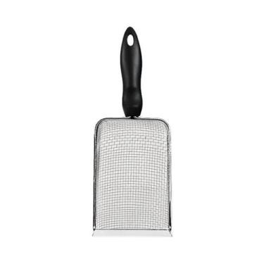 Imagem de Pá De Aço Inoxidável Para Areia De Gato Com Peneira De Malha Fina, Col