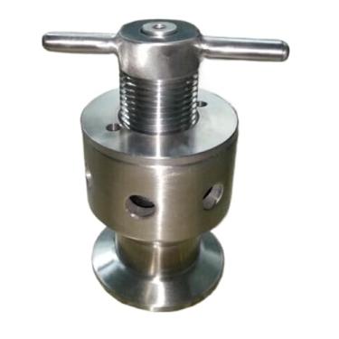 Imagem de 3,8 cm Tri Clamp 0,5-5 Bar Válvula de Pressão Ajustável SUS 304 Aço Inoxidável Cerveja Fermentador Barril