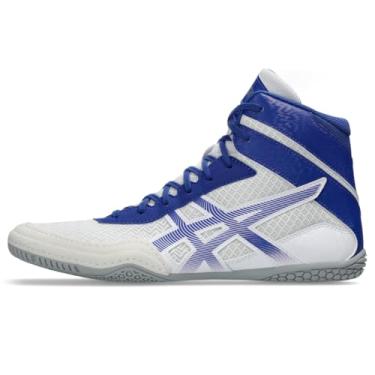 Imagem de ASICS Tênis masculino Matcontrol 3, Branco/cobalto escuro, 41