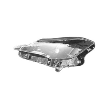 Imagem de Caso do farol dianteiro do carro capa de vidro da lâmpada escudo lente tampas de vidro compatível com maserati quattroporte 2013 2014 2015 2016 2017(Left)
