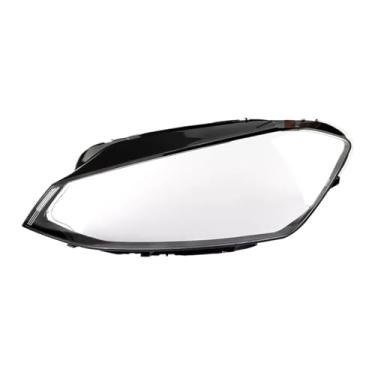 Imagem de Compatível com vw golf 7 mk7 gti 2014 2015 2016 2017 capa clara do farol escudo abajur dianteiro lente capa(Only Left)