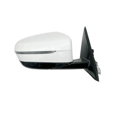 Imagem de Compatível com bmw-3 320i g20 g28 2016 2017 2018 2019-2023 esquerda e direita conjunto de espelho retrovisor lateral do carro aquecimento automático(Blind spot detectionRight side white)