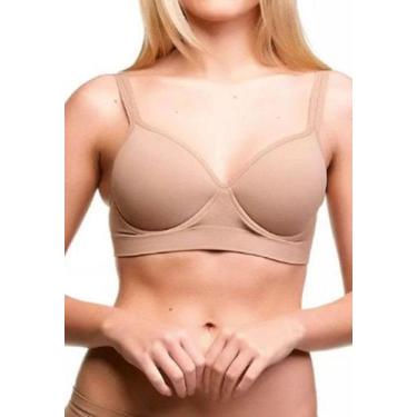 Imagem de Sutiã Trifil Microfibra Sustentação Com Bojo Ref.co1925, Macadâmia, 48