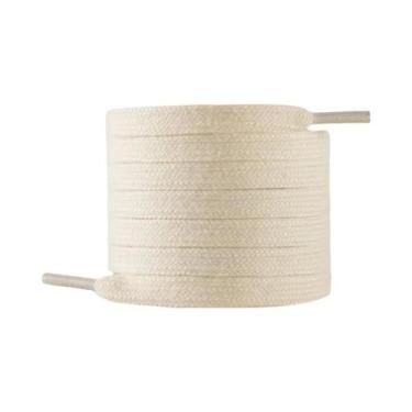 Imagem de Cadarços De Algodão Planos Unissex Para Tênis De Cano Alto AF1 AJ1 Cad