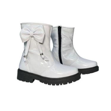 Imagem de Bota Infantil Luma Metal Verniz Pingente Menina-Feminino