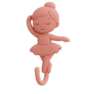 Imagem de Gancho Adesivo BALÉ BALLET Suporte Parede Toalha Rosto Porta Chaves Ob