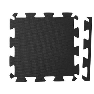 Imagem de Tatame Eva 20mm 50x50 - Tapete infantil emborrachado - AMS, Preto