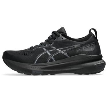 Imagem de ASICS Tênis de corrida feminino Gel-Kayano 31, Preto/Preto, 35 BR
