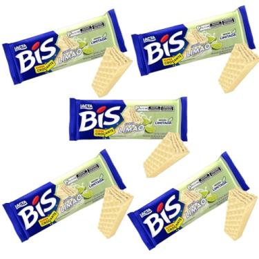 Imagem de KIT 5 Bis Chocolate Branco Limão 100,8g EDIÇÃO LIMITADA