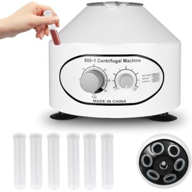 Imagem de Centrífuga de Laboratório 110V, Centrífuga de Laboratório, Com Timer e Controle De Velocidade, Velocidade Máxima: 4000 R/Min, Capacidade: 20ml X 6