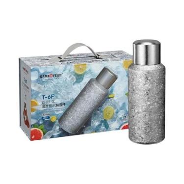 Imagem de Termo De Titânio De Camada Dupla De 680ml Com Display De Temperatura, 