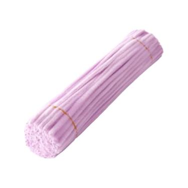 Imagem de Nishiyuenyi Artesanato com Limpadores de Cachimbo para Fazer Flores, Decoração, Buquê DIY, Chenille para Projetos de Arte E Artesanato em Sala de Aula, Roxo Claro