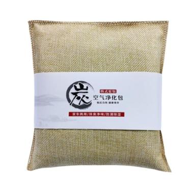 Imagem de Saco purificador de ar de carvão ativado de 500 g, absorvente de odor natural, desodorizador de cheiro natural, bolsa de purificador de ar de carro, absorvedores de odor de ar de carro para carro