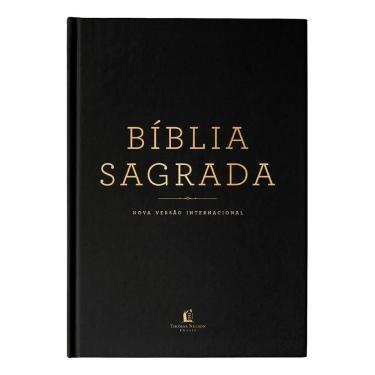 Imagem de Bíblia NVI, Capa Dura, Preta, Econômica, Clássica