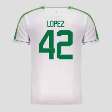 Imagem de Camisa Palmeiras Ultra I Branca e Verde 42 Flaco López - Betel, P