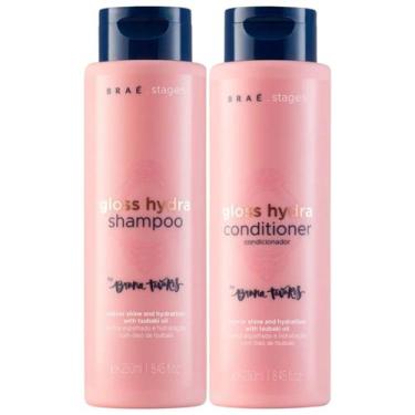 Imagem de Kit Braé Stages Gloss Hydra By Bruna Tavares Sh e Cond 2x250ml