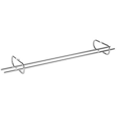 Imagem de Suporte Porta Taças Reto Fixo 360x35x90mm Inox 7142 - GTB