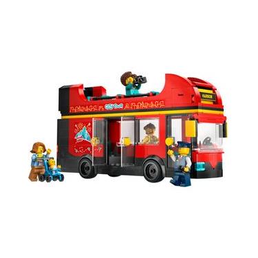 Imagem de LEGO® CITY - Ônibus turístico vermelho de dois andares