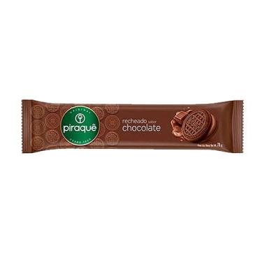 Imagem de Biscoito Recheado Sabor Chocolate Piraquê 76g
