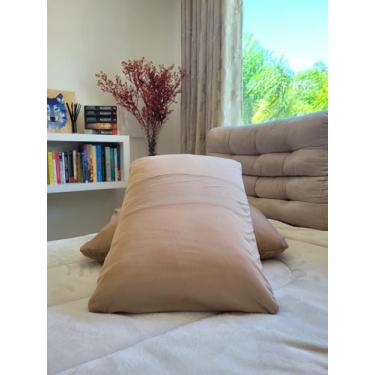 Imagem de Kit 02 Fronha Lisa Envelope Malha Travesseiro 70X50 - Belcapas