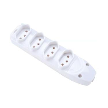 Imagem de Regua 4 tomadas 2p t 10a/250v - TRAMONTINA