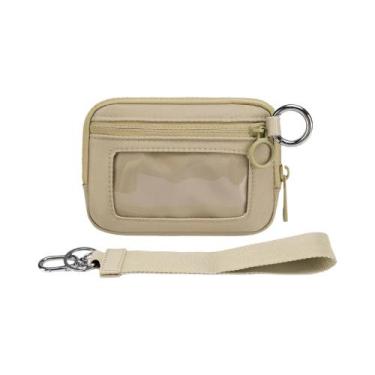 Imagem de Carteira Feminina Xadrez Preta Iris Com Janela Para Identificação, Bol