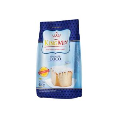 Imagem de Mistura para Bolo Coco King Mix 450g Sem Glúten Sem Lactose