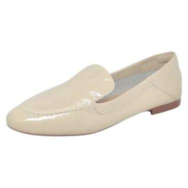 Imagem de Mocassim Feminino Slide Conforto liso minimalista Lia Line-Feminino