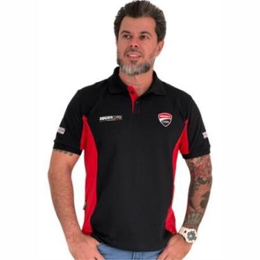 Imagem de Camiseta Polo Masculina Ducati Mission Motogp-Masculino