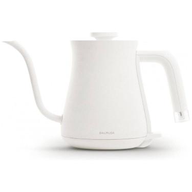 Imagem de BALMUDA The Kettle - Chaleira Elétrica Leve de Aço Inoxidável 0,6L com Indicador Neon - Ideal para Chá e Café - Versão EUA Branca