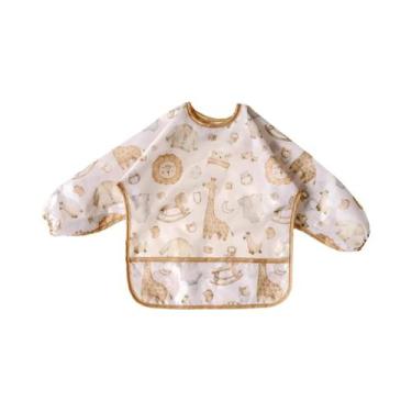 Imagem de Babadores Impermeáveis Laváveis De Manga Longa Para Bebês Elinfant, Pa