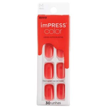 Imagem de Unhas Postiças Autocolantes imPRESS Color - Médio, She's Right