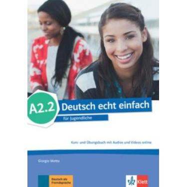 Imagem de Deutsch echt einfach a2.2 kurs- und ubungsbuch + audios + videos onlin