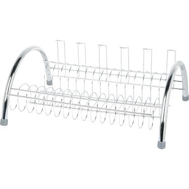 Imagem de Escorredor 15 Pratos com Suporte para Copos Fantastic 1067 Arthi