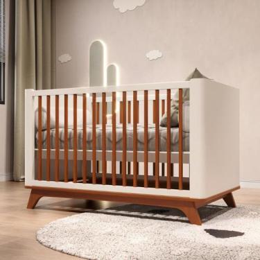 Imagem de Berço Americano Sambalelê com Colchão - Divicar Móveis