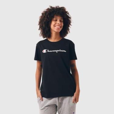 Imagem de Camiseta champion athletic feminina graphic ink, GG