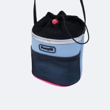Imagem de Bolsa Bucket Pampili Telinha Preta e Colorida 600.1294-Feminino