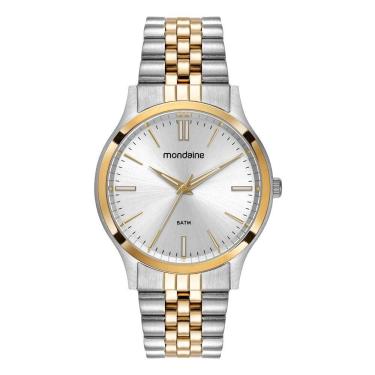 Imagem de Relogio Mondaine Masculino Ref: 33033gpmvba4 Clássico Aço Bicolor